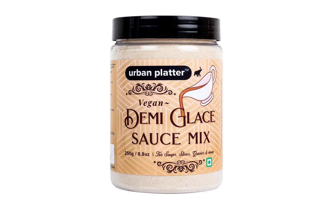 Urban Platter Vegan Demi Glace Sauce Mix   Plastic Jar  250 grams